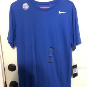 Blue Nike Dry Fit T - Size M